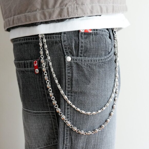 Y2K Heavy Metal Wallet Chain - Picture 4 of 9